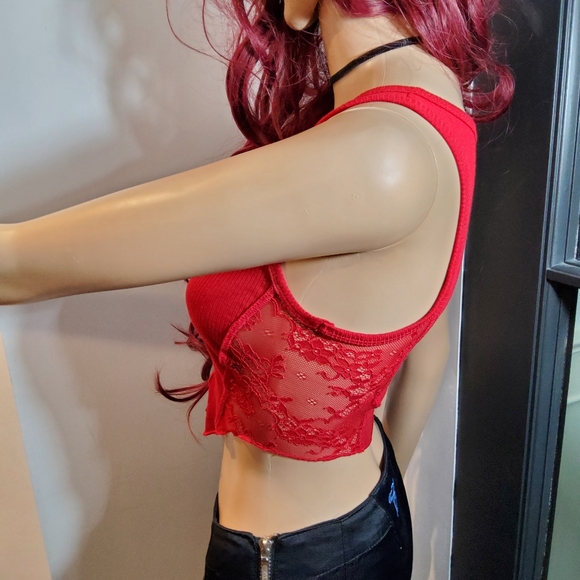 Garage Mini Lace Up Tank - Picture 3 of 5